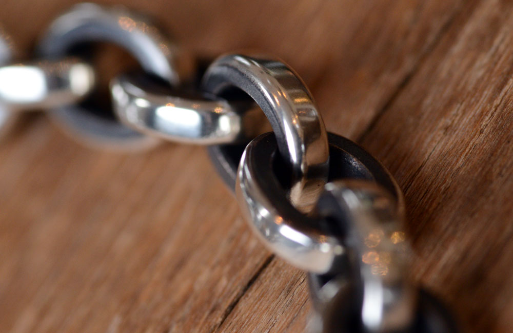 MANABU YAMAGUCHI ART CRAFT: SILVER WALLET CHAIN / シルバー MANABU YAMAGUCHI ART CRAFT: SILVER WALLET CHAIN / シルバー